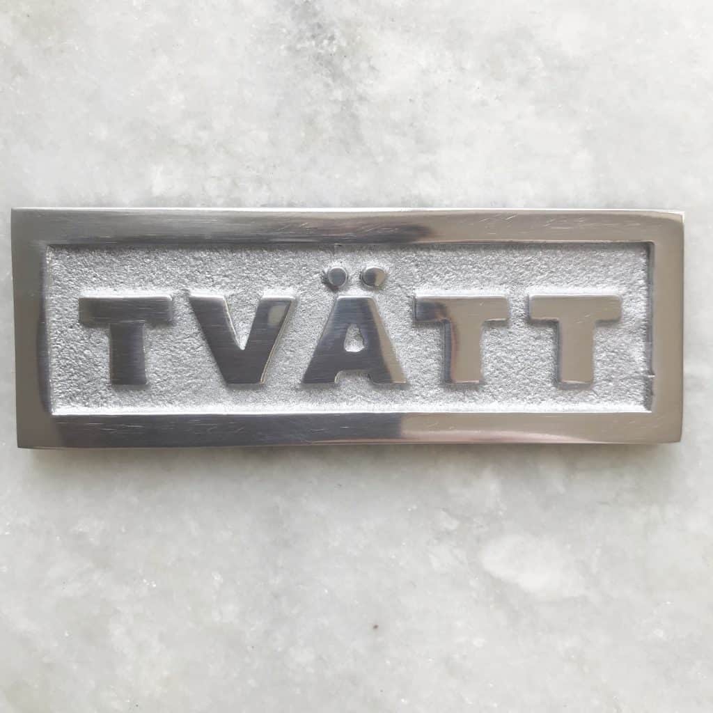 skylt tvätt Exmez