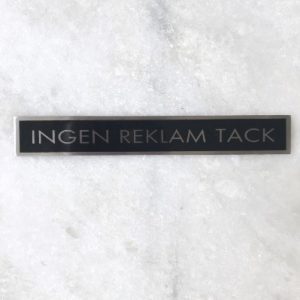 skylt reklam Exmez