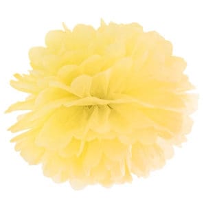 Pom poms blomma - gul