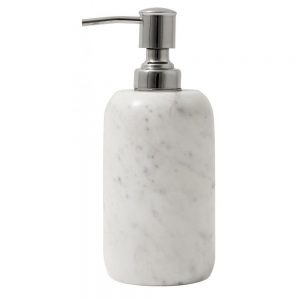 Tvålpump, vit marmor