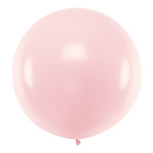 Rosa ballong JUMBO, 1 meter