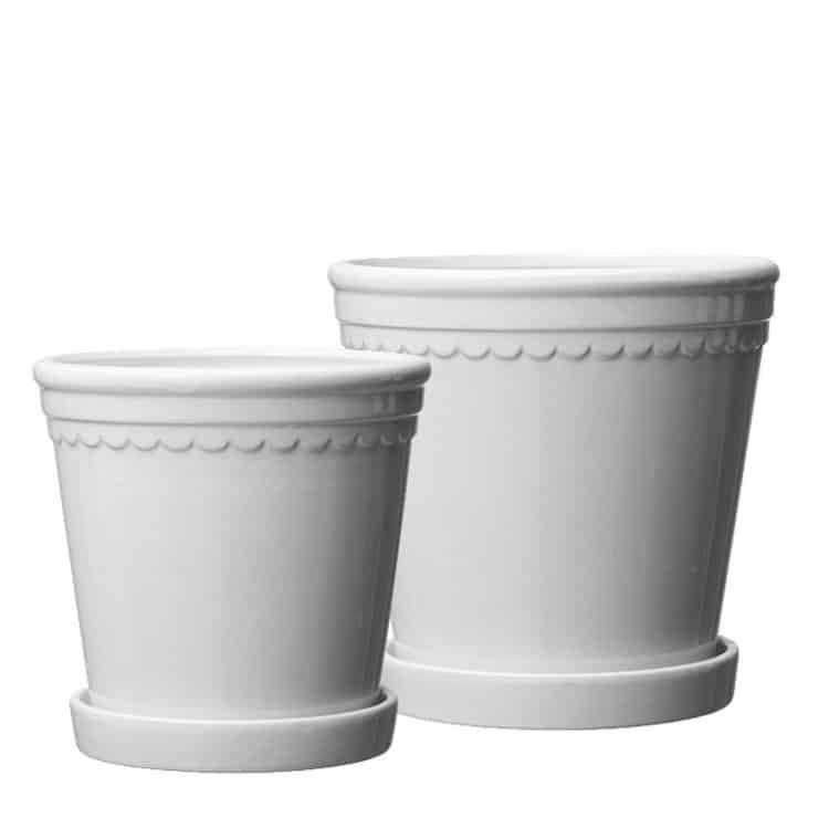 kruka Astrid vit Wikholm form