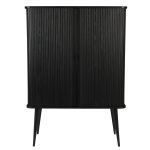 skåp Barbier svart Zuiver