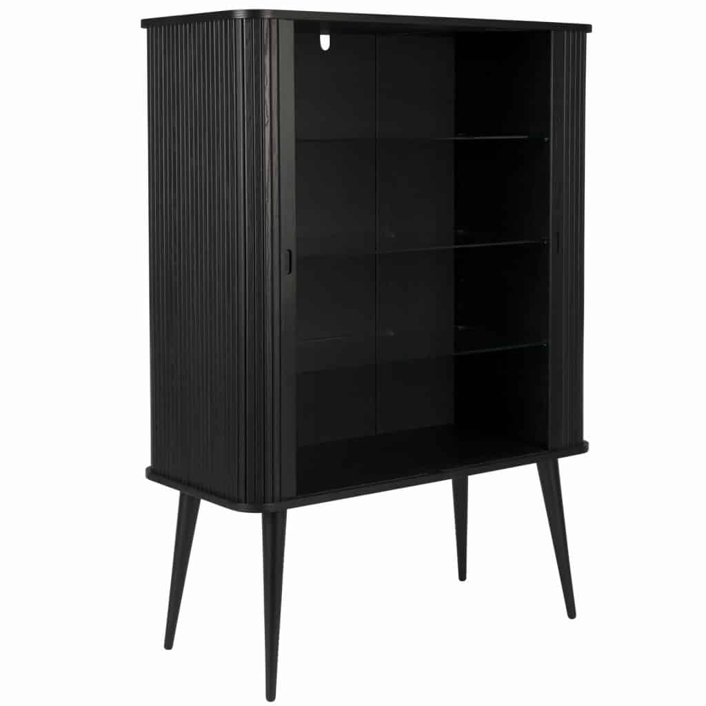 skåp Barbier svart Zuiver