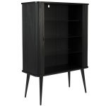 skåp Barbier svart Zuiver