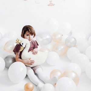 kudde Lovely Swan Partydeco