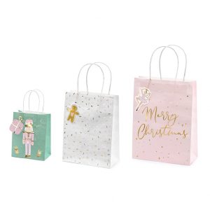 Presentpåsar CHRISTMAS, 3-pack