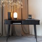 sidobord Barbier svart Zuiver