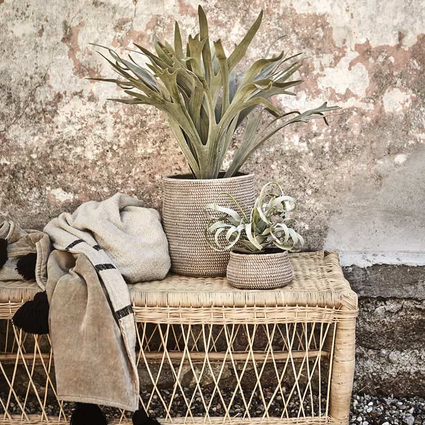 kruka CAMILLE beige Affari of Sweden