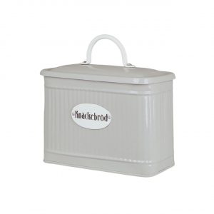 Plåtburk KNÄCKEBRÖD, beige
