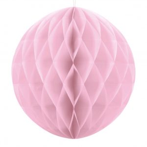 Pom poms HONEYCOMB rosa