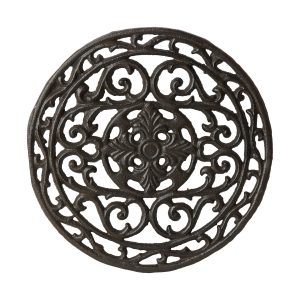 Grytunderlägg FREJ gjutjärn brun/svart 20 cm