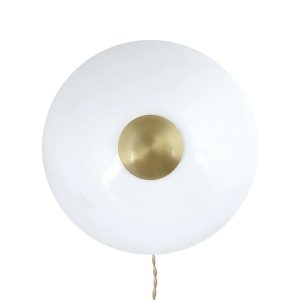 Vägglampa MARGIT opal - Strömshaga