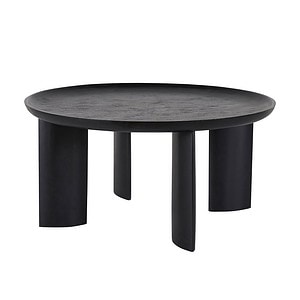 soffbord TURIN svart Wikholm form