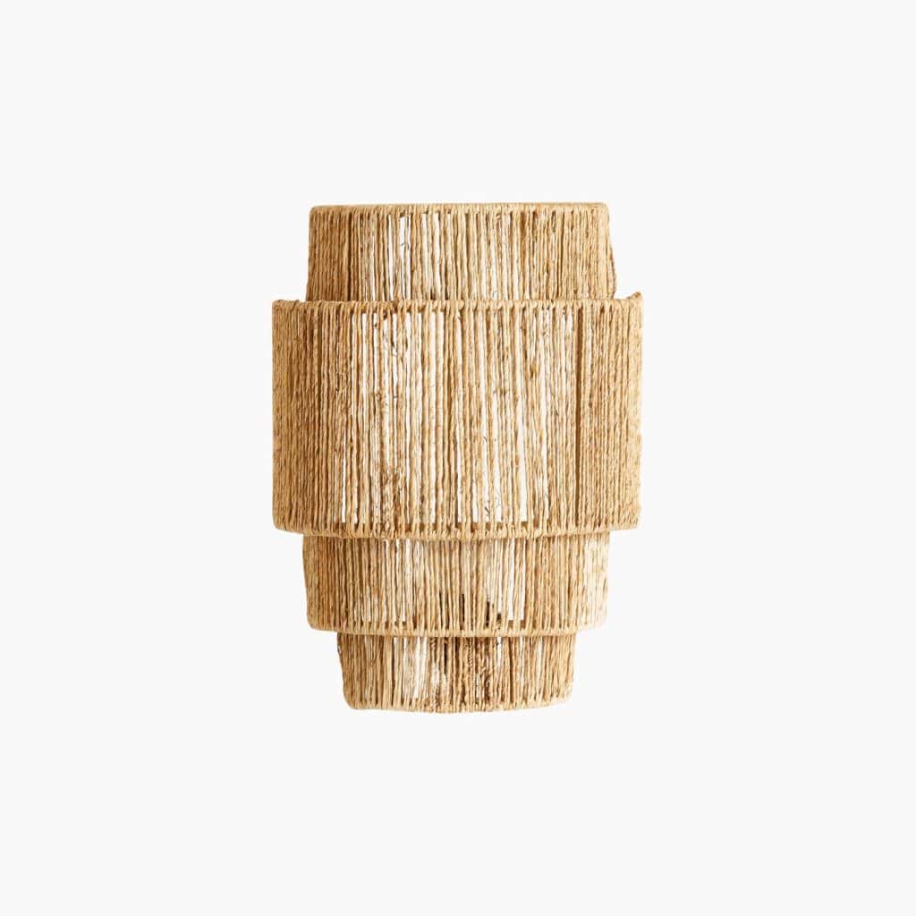vägglampa AIDOS jute Nordal