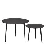 soffbord AGRA svart Wikholm form