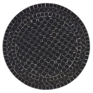 Mosaikbord VENICE svart, 100cm