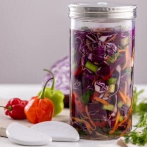 Kilner fermenteringsset – 1 L glasburk med luftningslock