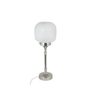 Bordslampa ELI nickel/frostat glas