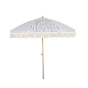 Parasoll GATSBY grårandig 185cm - Brafab