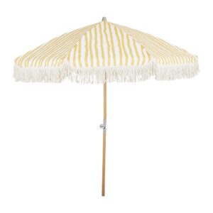 Parasoll GATSBY gulrandig 256cm - Brafab