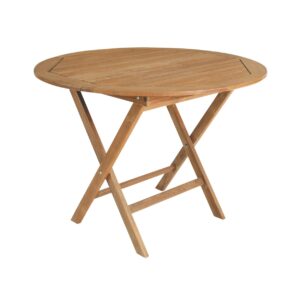 Matbord TURIN runt 100 cm, teak