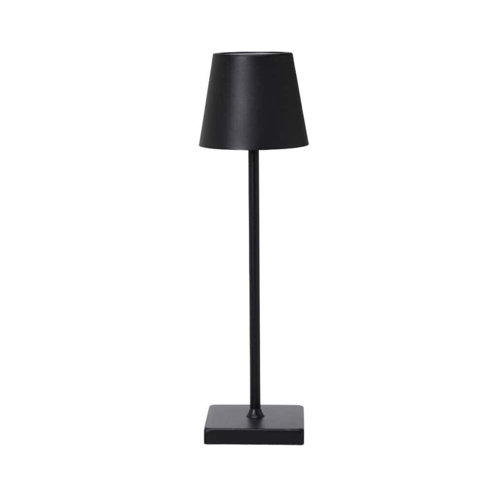 SIENA LED bordslampa svart från Wikholm Form med justerbar höjd i två nivåer och stilren design för både inomhus- och utomhusbruk.