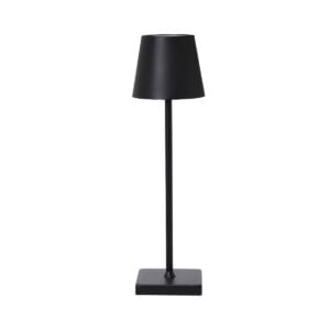 SIENA LED bordslampa svart från Wikholm Form med justerbar höjd i två nivåer och stilren design för både inomhus- och utomhusbruk.