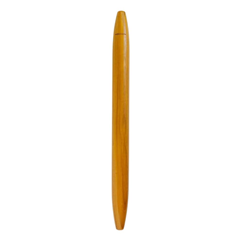 Pizzakavel i teak 50 cm med avsmalnande form