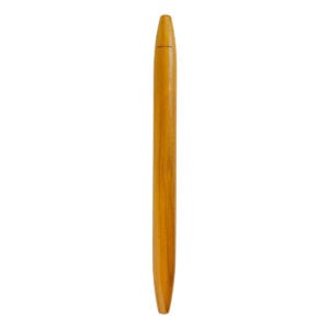 Pizzakavel i teak 50 cm med avsmalnande form