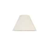 Beige lampskärm Hedvig i linnetyg, 22,5 cm