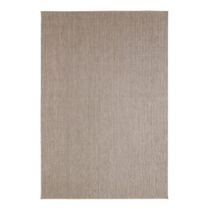 Utomhusmatta Milos flatvävd brun 200x290 cm