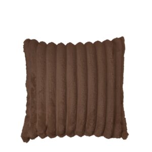 Isla ribbat brunt kuddfodral 45x45 cm